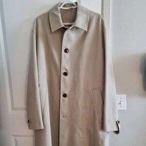 ZARA - OVERSIZED men's Cotton Trench Coat